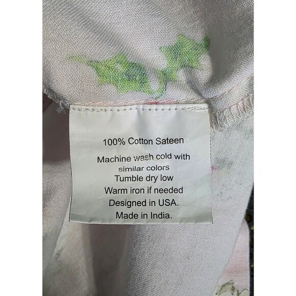 Jayes Studio Rosanne Beck Jolly Pink‎ Santa Pajama Top Size L - Picture 5 of 6